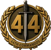 The 44th Commandos crest